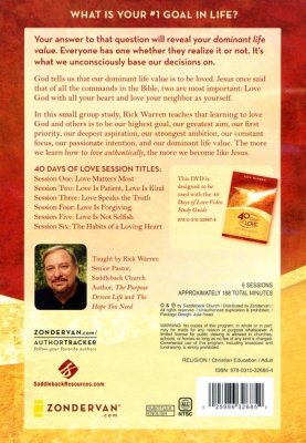 Saddleback Church - 40 Days of Love: We Were Made for Relationships - Rick Warren - DVD Set/Series