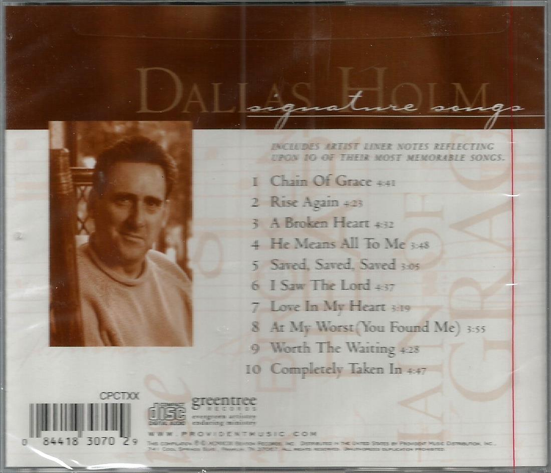 Dallas Holm: Signature Songs - Dallas Holm - CD