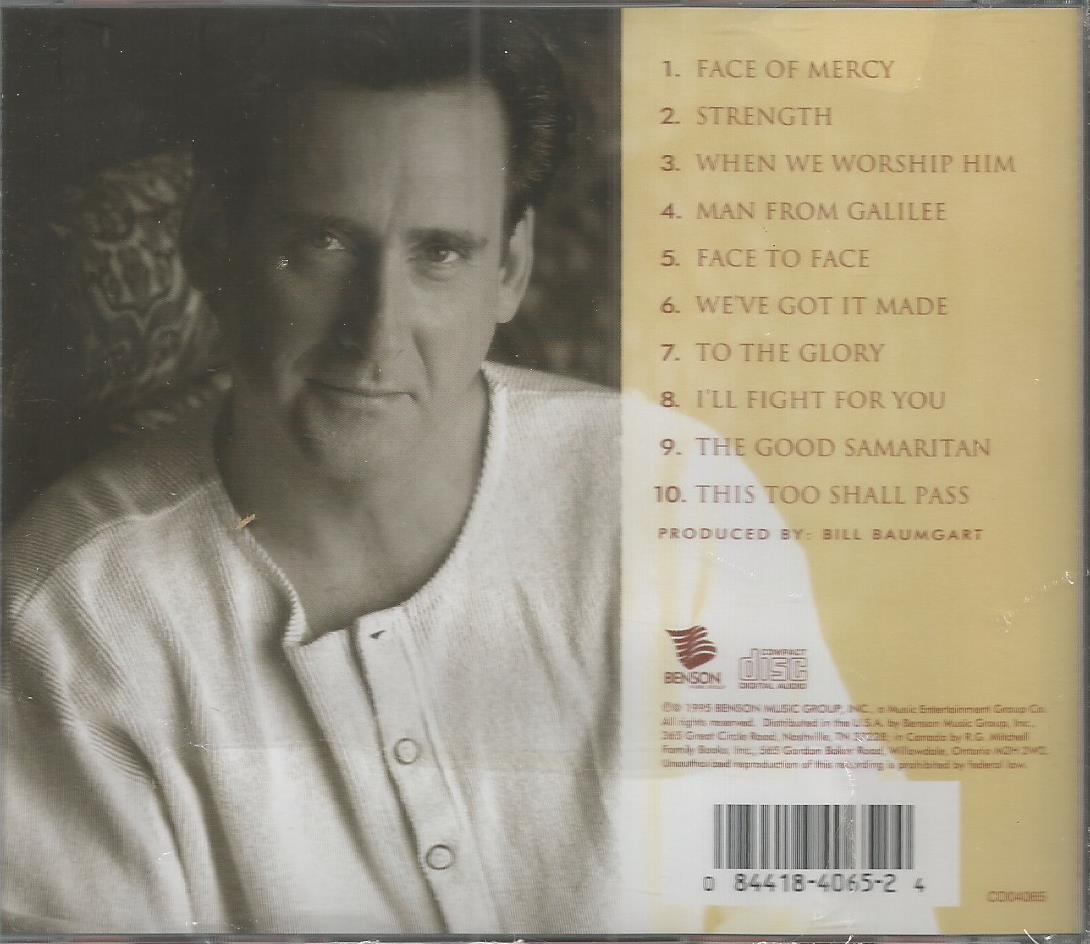 Face of Mercy - Dallas Holm - CD