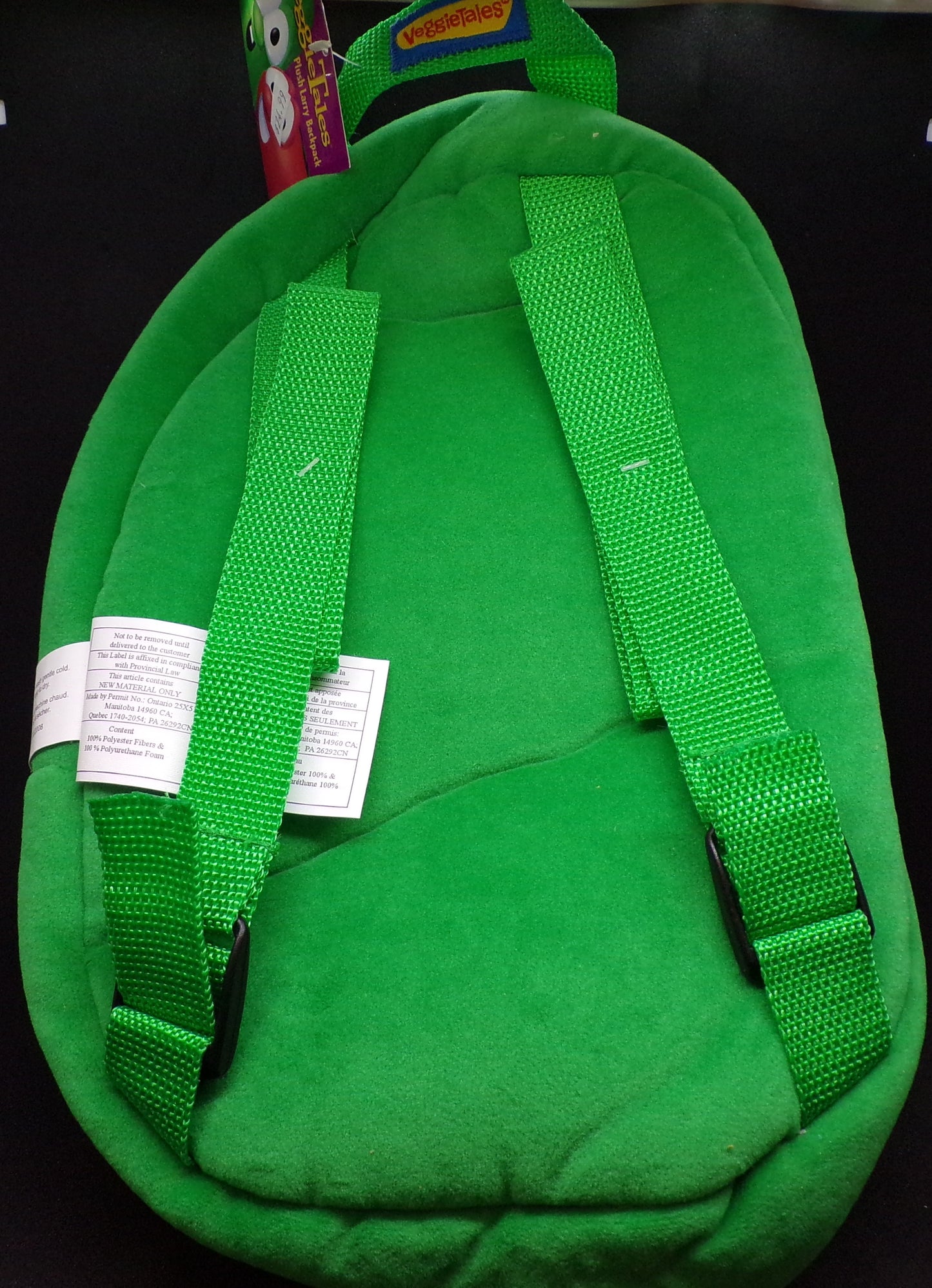 Big Idea™ VeggieTales® - Plush VeggieTales® Character Backpack - Plush w/Carrying Handle and Shoulder Straps