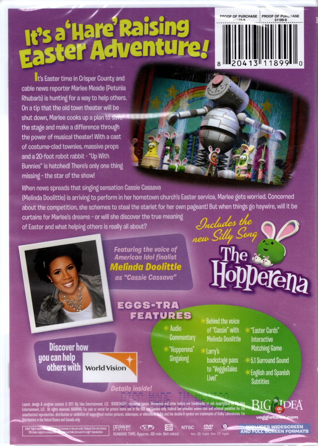 Big Idea™ VeggieTales® - 'Twas the Night Before Easter - DVD