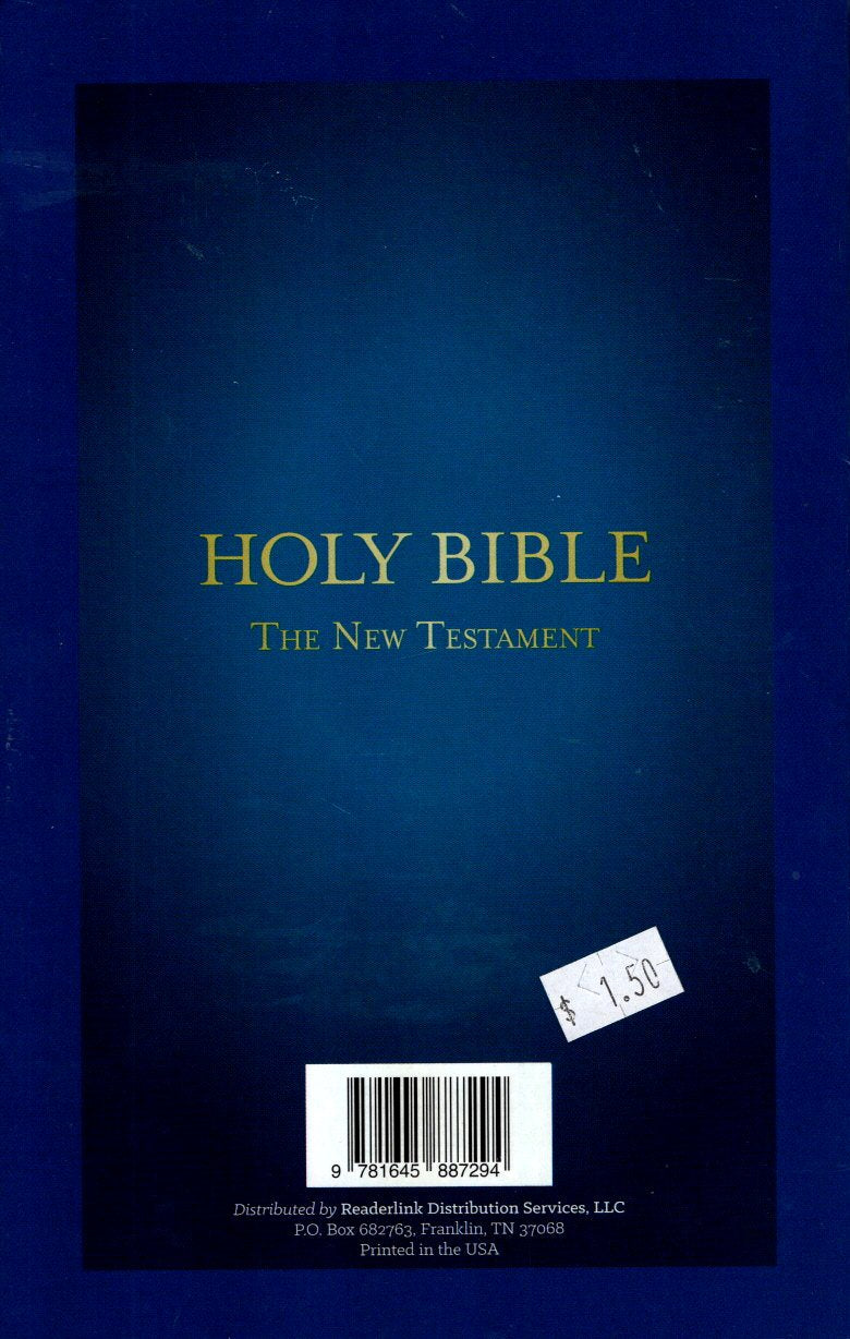 Readerlink KJV Holy Bible New Testament, Paperback