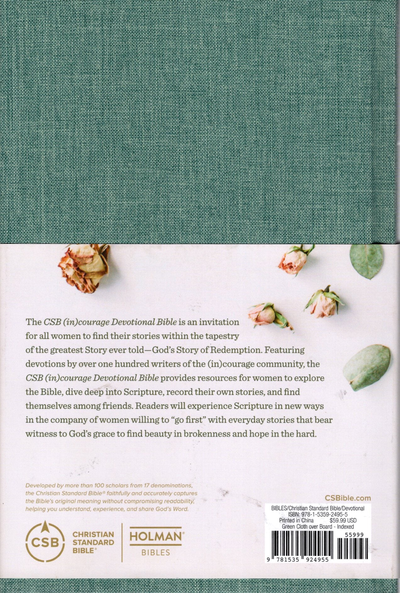 Holman® CSB® (in)courage Devotional Bible