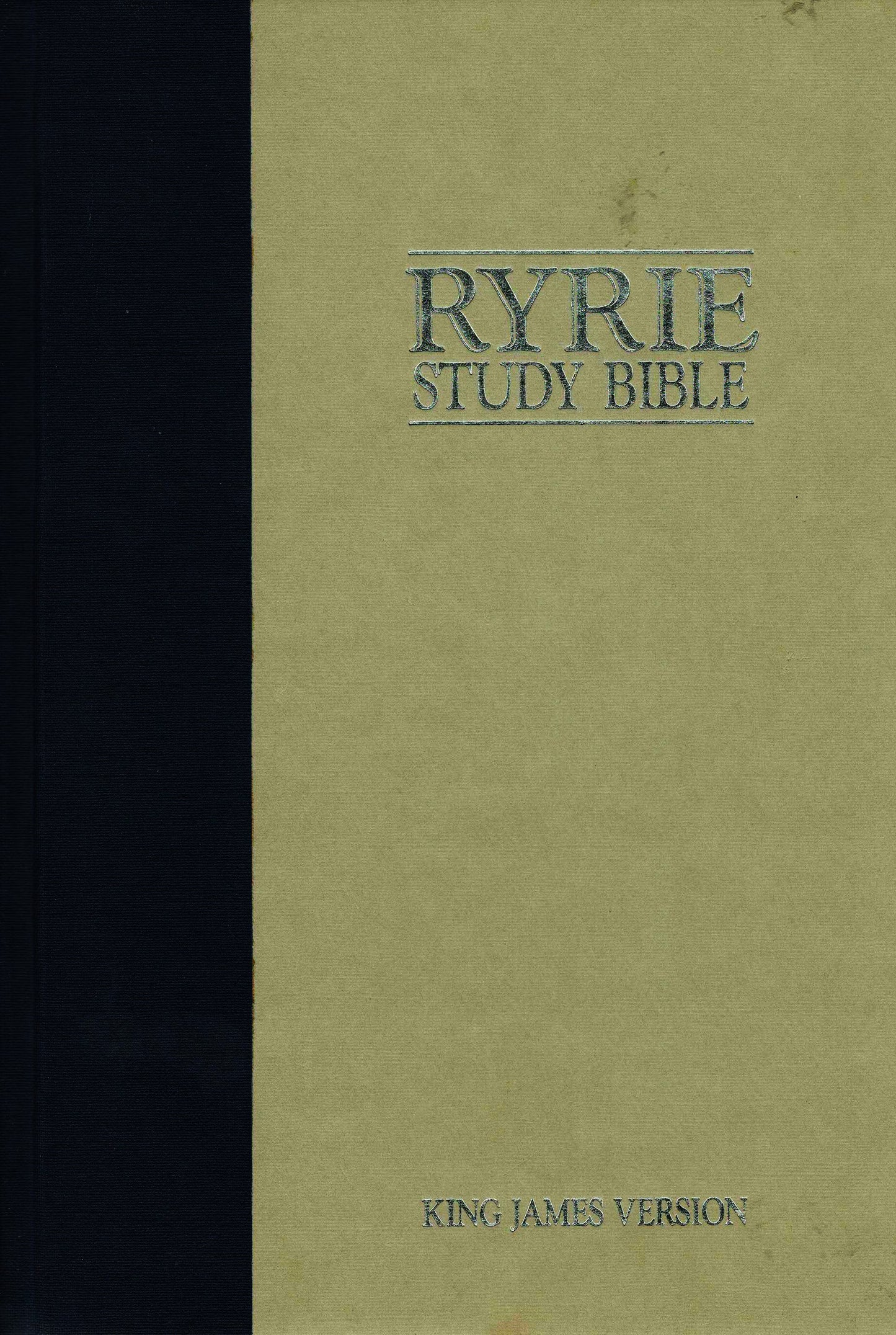 Moody Press KJV Ryrie Study Bible, Red Letter - Hardcover
