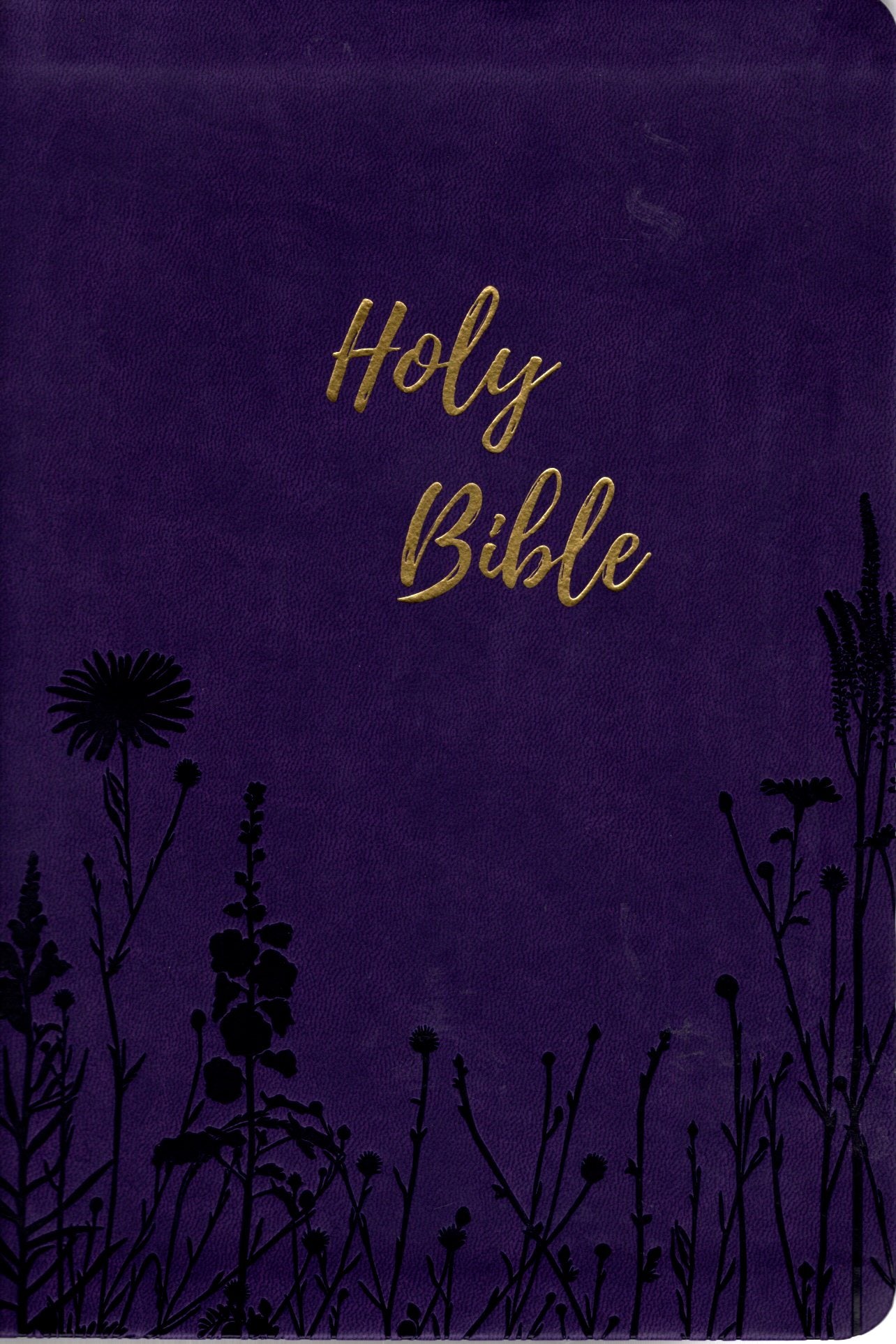 Thomas Nelson KJV Giant Print Edition - Leathersoft™ (Purple)
