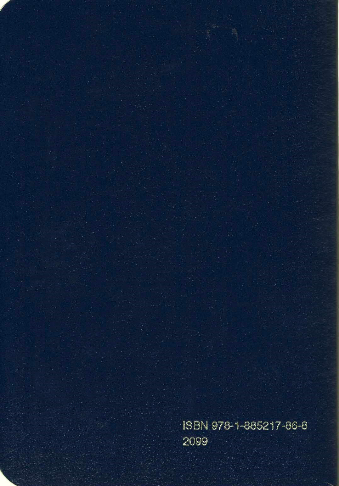 Foundation Publications NASB New Testament with Psalms & Proverbs - Vinyl Softcover