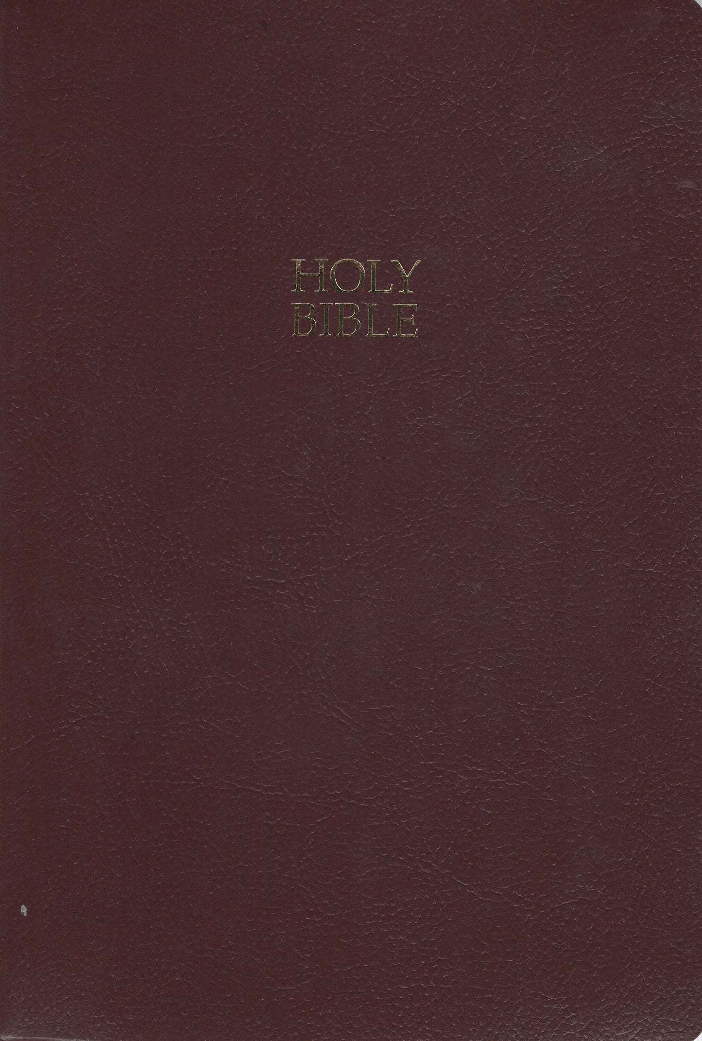 Thomas Nelson NKJV® Giant Print Reference Bible - Leatherflex (Burgundy)