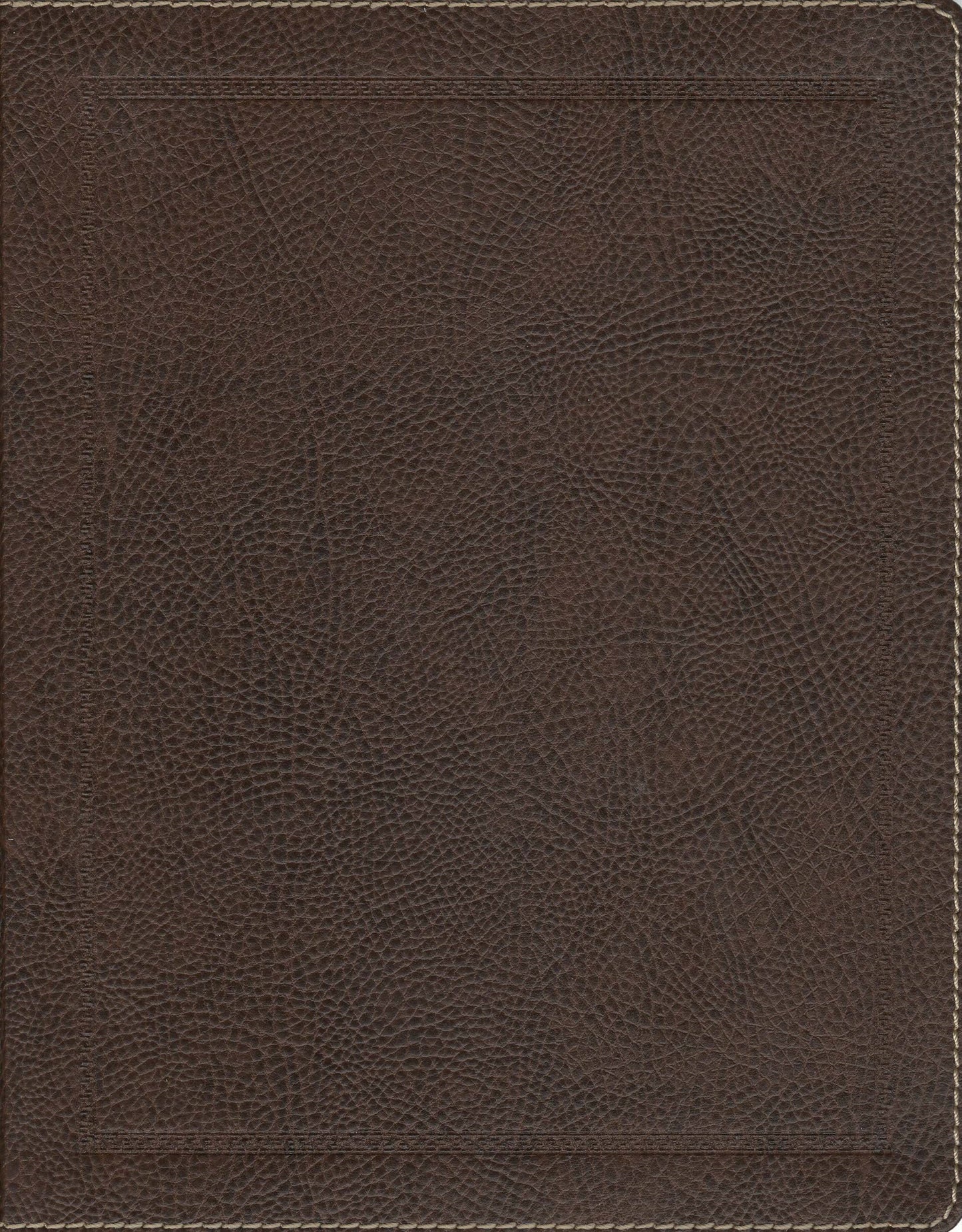 Thomas Nelson NKJV® Journal the Word™ Bible Large Print - Bonded Leather (Brown)