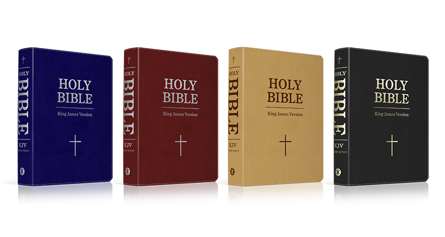 Scandinavia KJV Holy Bible, Large Print, Imitation Leather