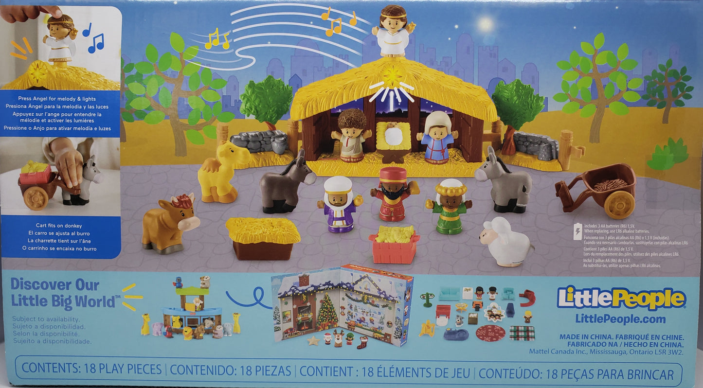 Fisher-Price® Little People® - Deluxe Christmas Story Nativity Set - 1-5 years