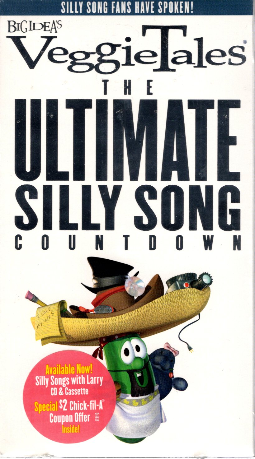 Big Idea™ VeggieTales® - The Ultimate Silly Songs Countdown - VHS Tape (2001) (**See Description Before Purchasing!)