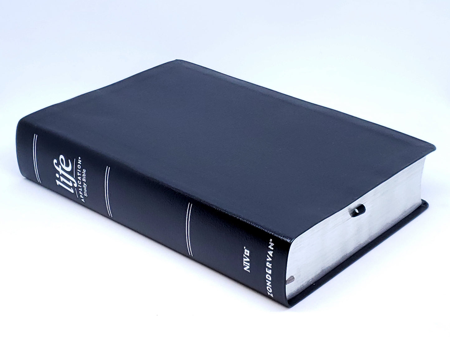 Zondervan/Tyndale NIV® Life Application Study Bible: 3rd Edition - Black Bonded Leather