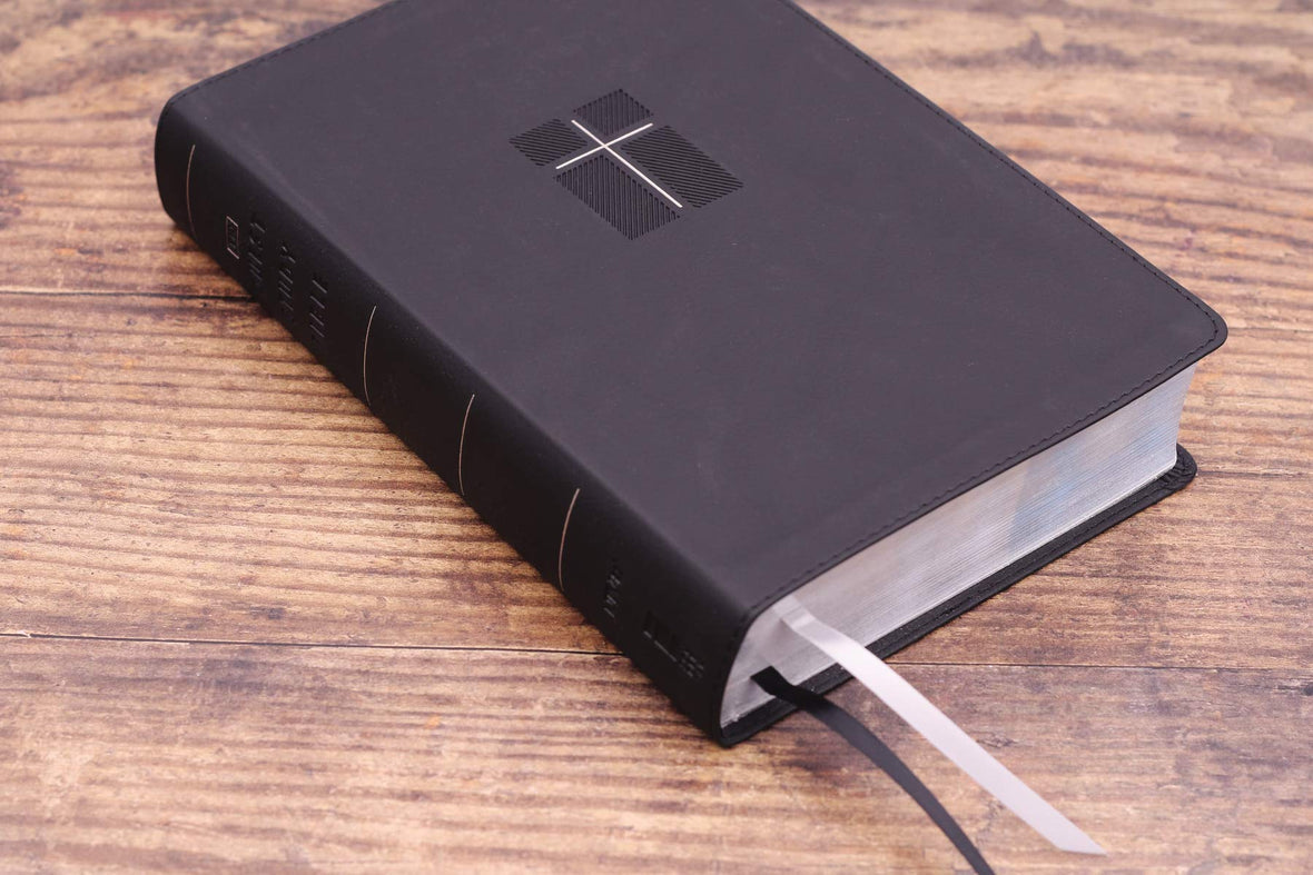 Zondervan NIV, Quest Study Bible: The Only Q and A Study Bible, Leathersoft, Thumb Indexed