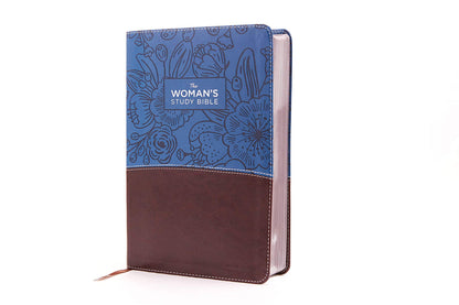 Thomas Nelson NIV, The Woman's Study Bible, Blue/Brown Leathersoft