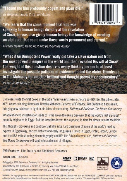 Patterns of Evidence, LLC. - Patterns of Evidence®: The Moses Controve