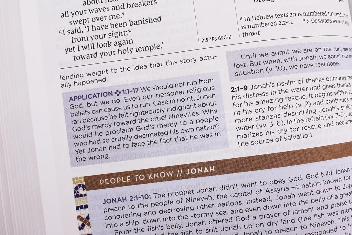 Zondervan NIV Application Bible: Bringing the Ancient Message of the Bible into Your World