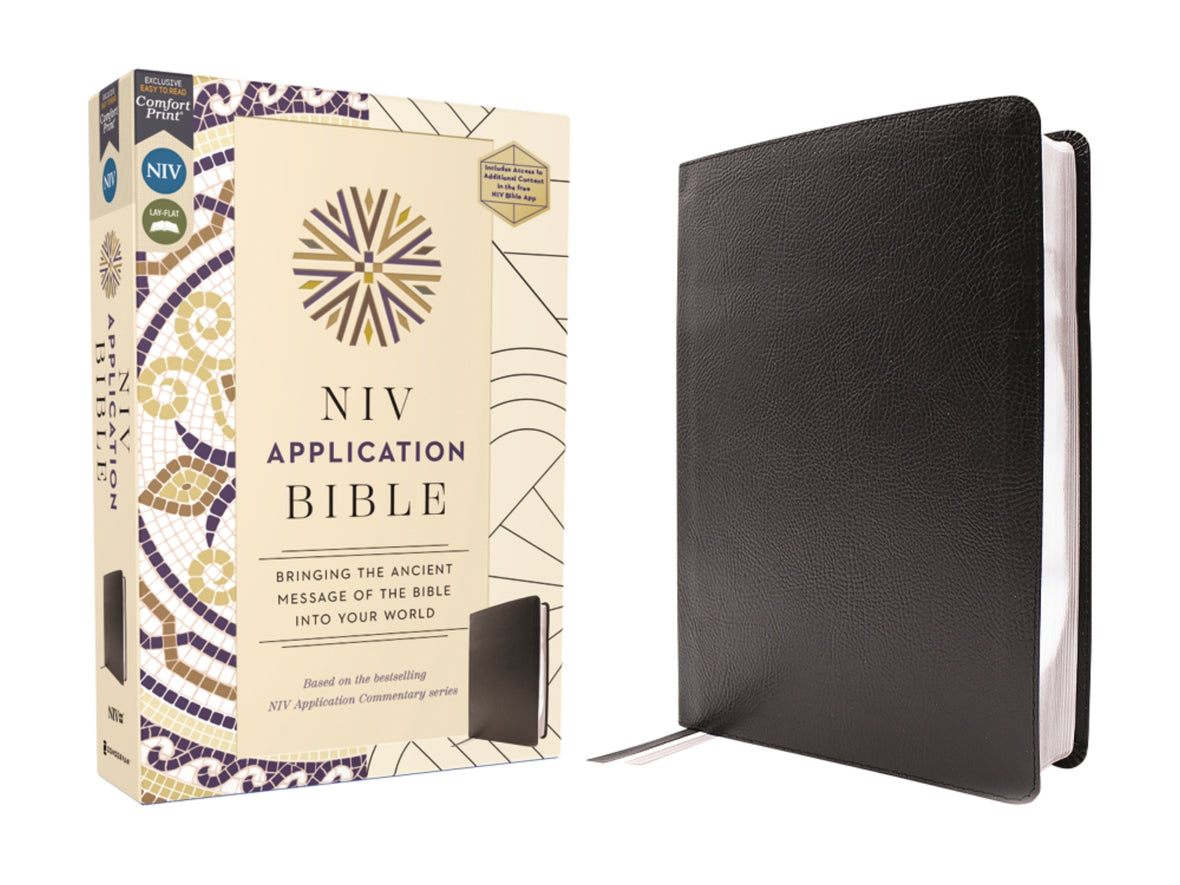Zondervan NIV Application Bible: Bringing the Ancient Message of the Bible into Your World