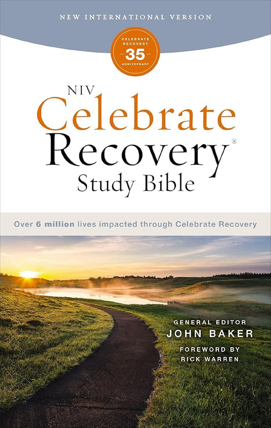 NIV, Celebrate Recovery Study Bible (35th Anniversary Edition), Paperback, Comfort Print cover image