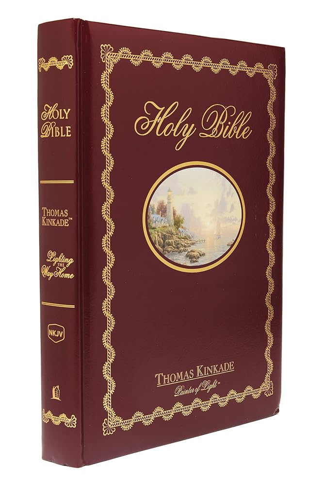 NKJV, Lighting the Way Home Family Bible, Hardcover, Red Letter: Holy Bible, New King James Version cover image