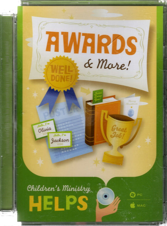Standard Publishing - Children's Ministry Helps: Awards & More! - CD-Rom Software (**See Description))
