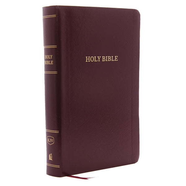 Thomas Nelson KJV Personal Size Giant Print Reference Bible, LeatherFlex