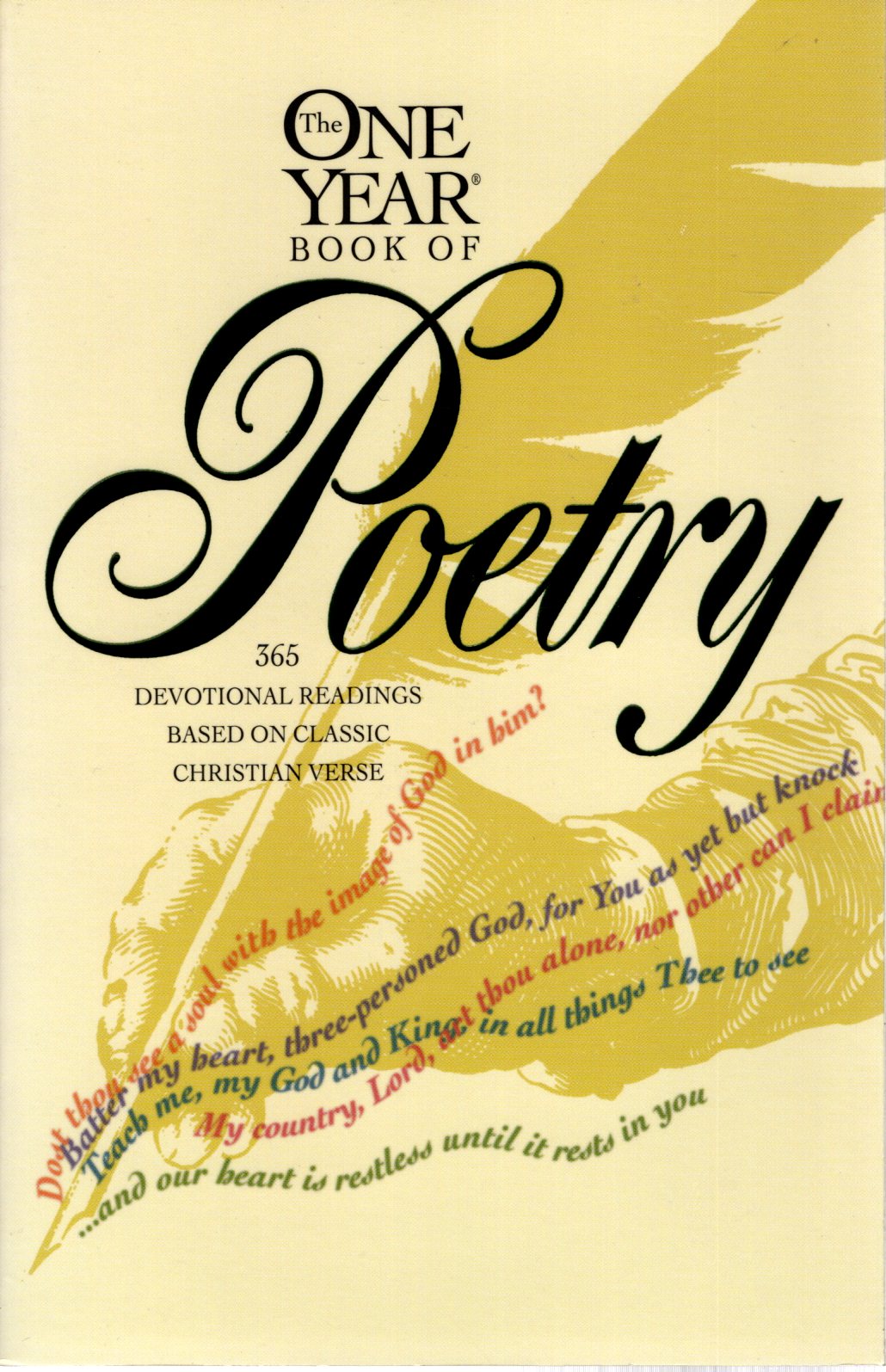 Scriptural Poetry Tyndale Publishers - The One Year® Book of Poetry: 365 Devotional Read ...