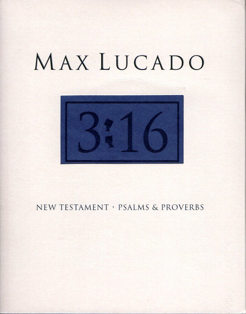 Thomas Nelson NCV Max Lucado 3:16 New Testament, Psalms & Proverbs