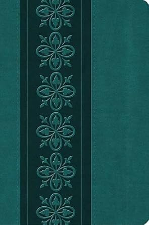 Holy Bible: King James Version, Dark Teal Leathersoft, Single-Column cover image