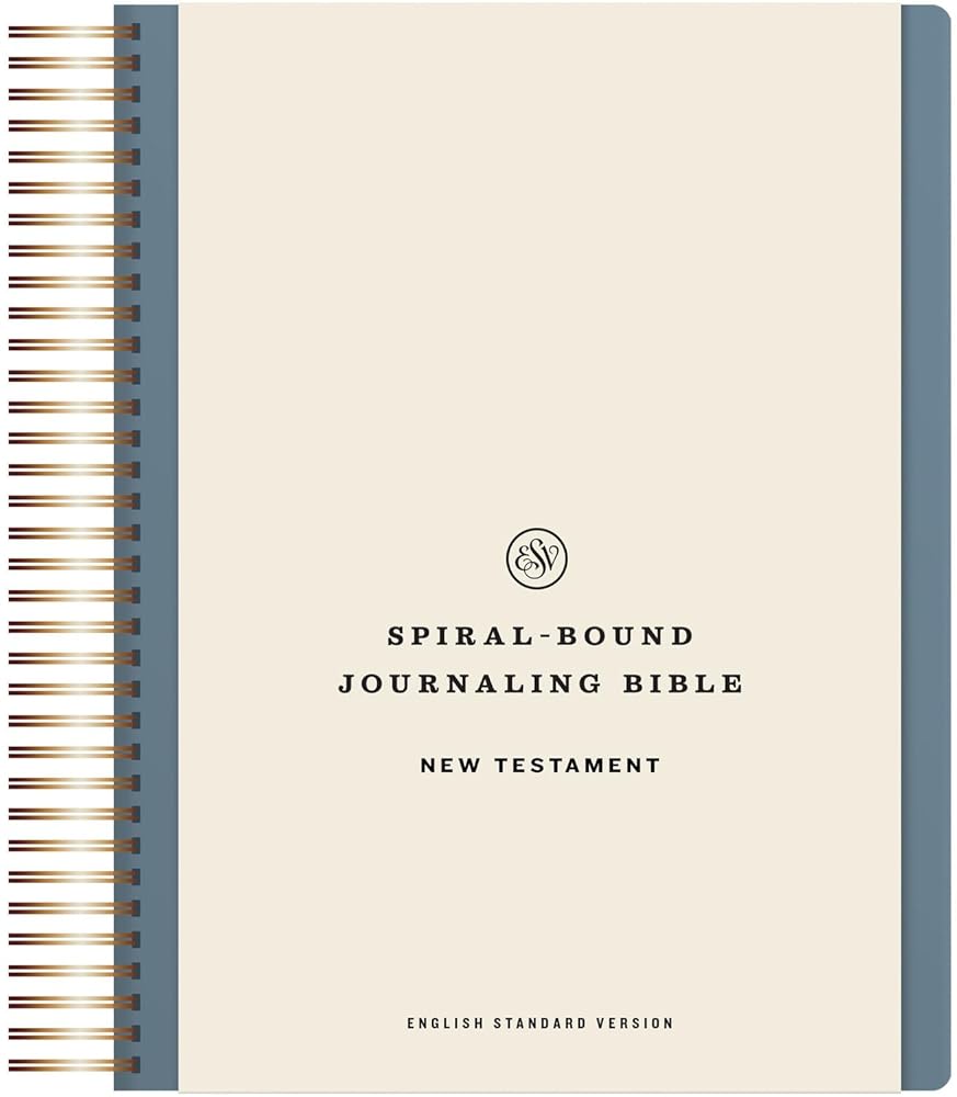 ESV Spiral-Bound Journaling Bible, New Testament (Hardcover): Holy Bible, English Standard Version cover image