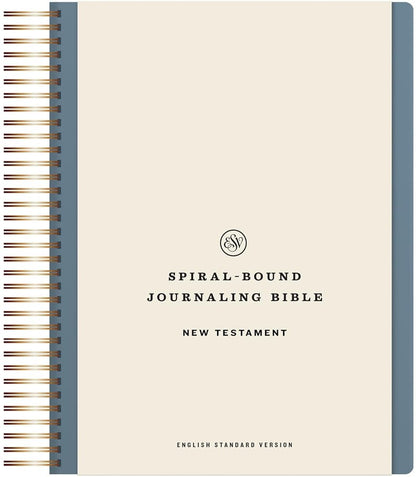 ESV Spiral-Bound Journaling Bible, New Testament (Hardcover): Holy Bible, English Standard Version cover image
