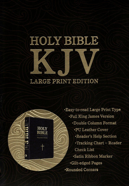 Scandinavia KJV Holy Bible, Large Print, Imitation Leather
