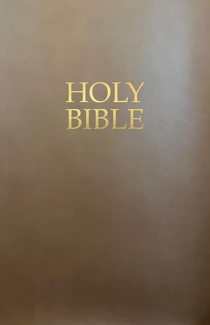 KJVER Gift and Award Holy Bible, Deluxe Edition, Coffee Ultrasoft: (King James Version Easy Read, Red Letter, Brown) (King James Version Easy Read Bible) cover image