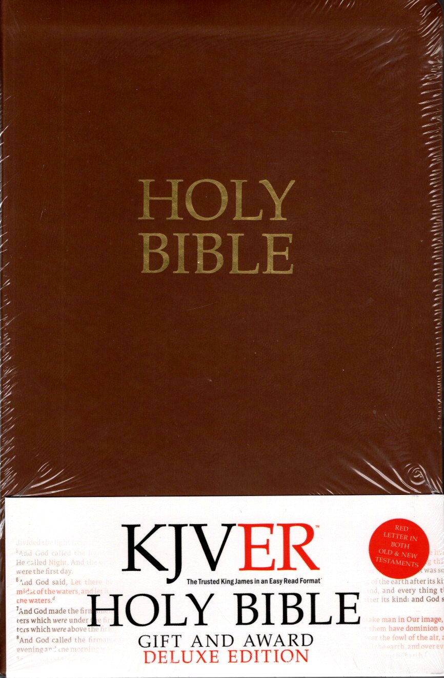 KJVER Gift and Award Holy Bible, Deluxe Edition, Ultrasoft (King James Version Easy Read)