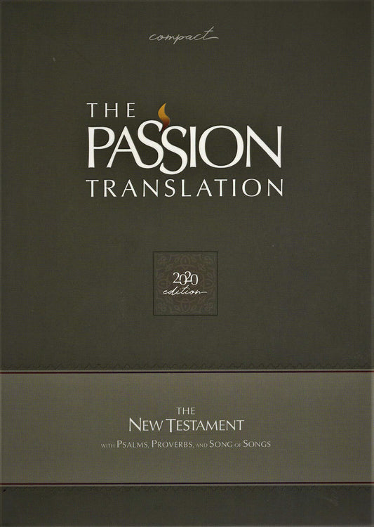 Broadstreet Publishing - The Passion Translation® New Testament with Psalms, Proverbs, & Song of Songs - 2020 Compact Edition - Faux Leather (Teal)
