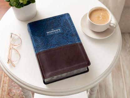Thomas Nelson NIV, The Woman's Study Bible, Blue/Brown Leathersoft