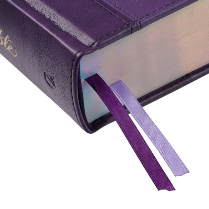 Christian Art Publishers KJV, My Creative Bible, Purple Faux Leather Hardcover