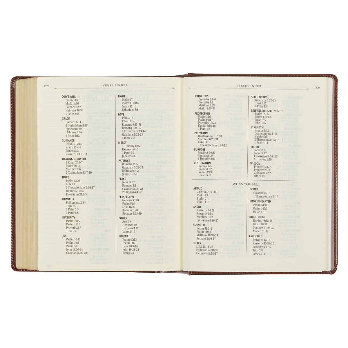 Christian Art Publishers KJV, The Note-taking Bible, Faux Leather Hardcover, Saddle Tan