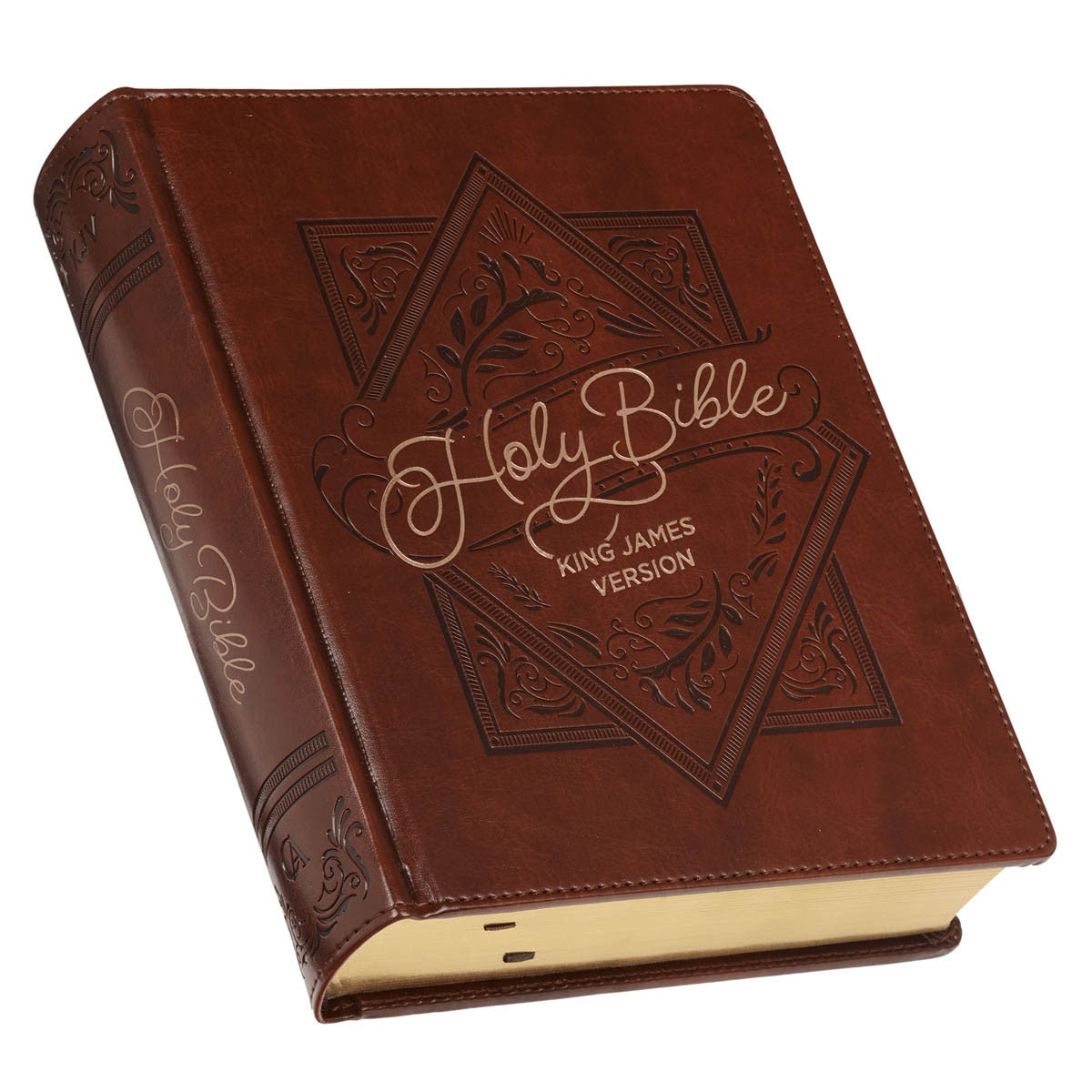 Christian Art Publishers KJV, The Note-taking Bible, Faux Leather Hardcover, Saddle Tan