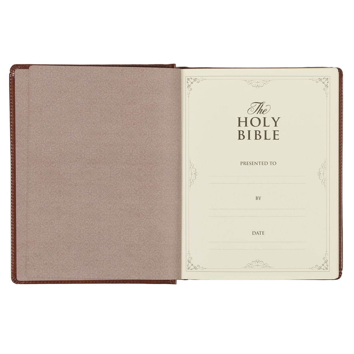 Christian Art Publishers KJV, The Note-taking Bible, Faux Leather Hardcover, Saddle Tan