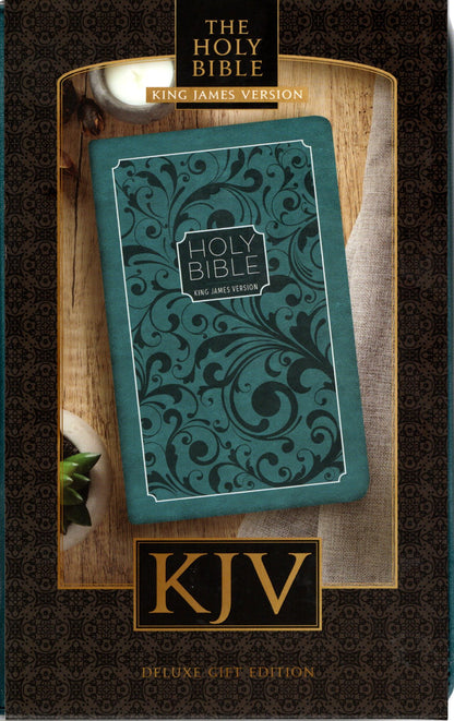 Broadstreet Publishing KJV Deluxe Gift Edition Bible, Zippered - Faux Leather