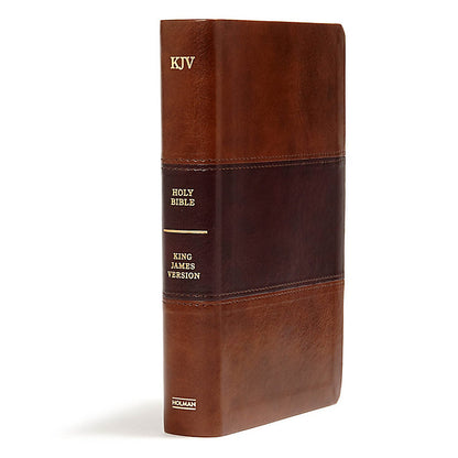 Holman KJV - Large Print Personal Size Reference Bible - Leathertouch®