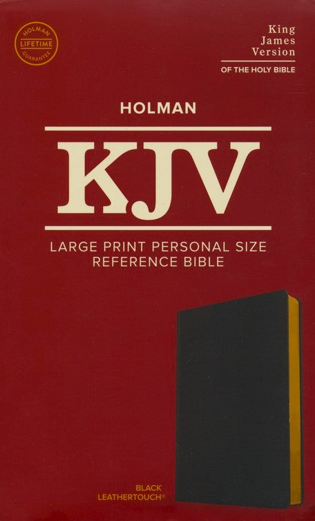 Holman KJV - Large Print Personal Size Reference Bible - Leathertouch®