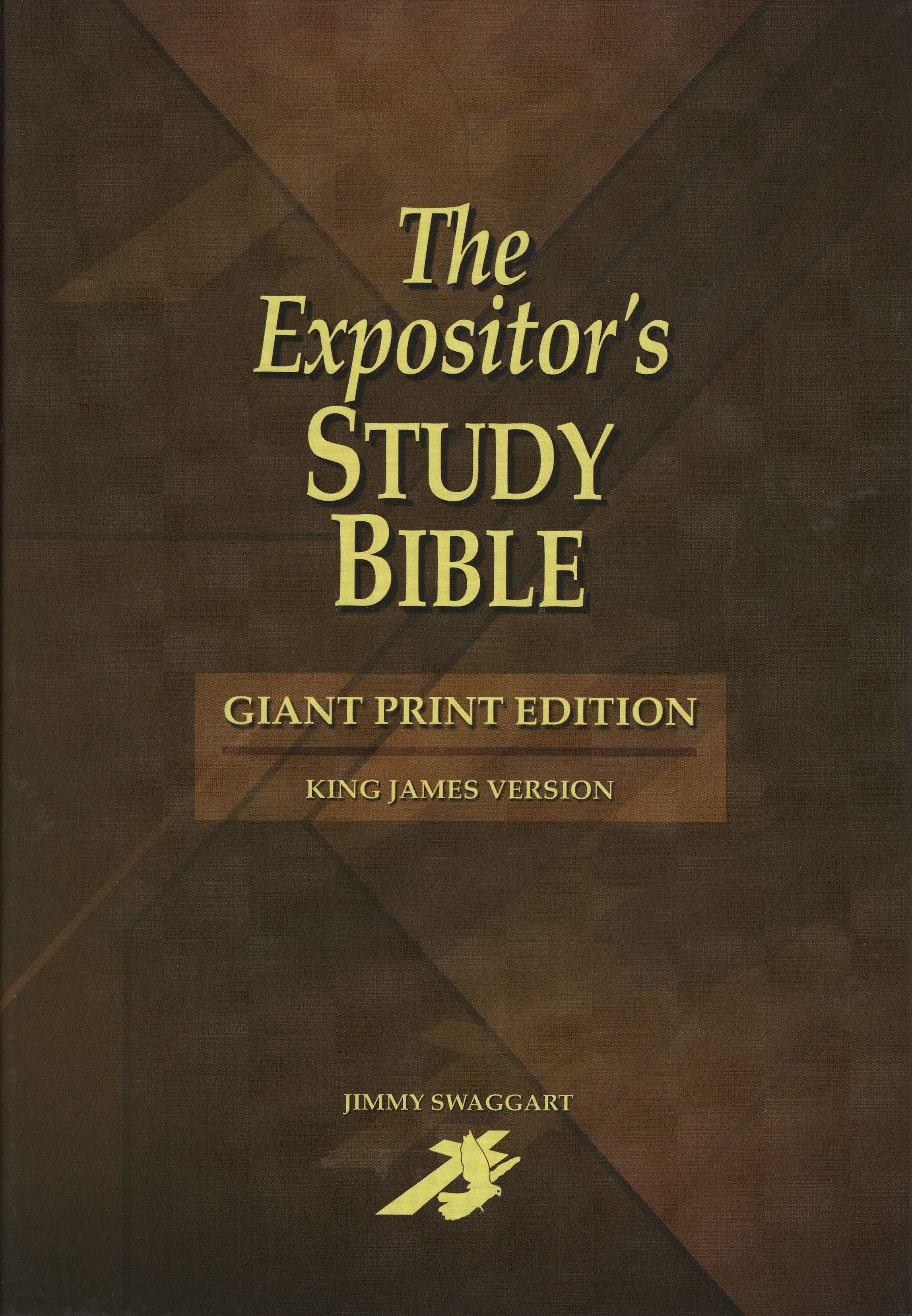 Jimmy Swaggart KJV The Expositor's Study Bible Giant Print Edition