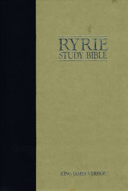 Moody Press KJV Ryrie Study Bible, Red Letter - Hardcover