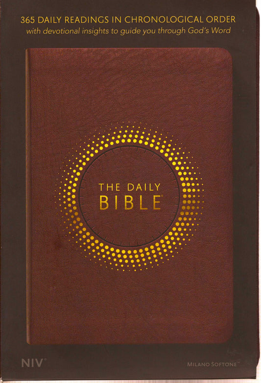 Zondervan NIV® The Daily Bible - SoftTone™ (Milano)