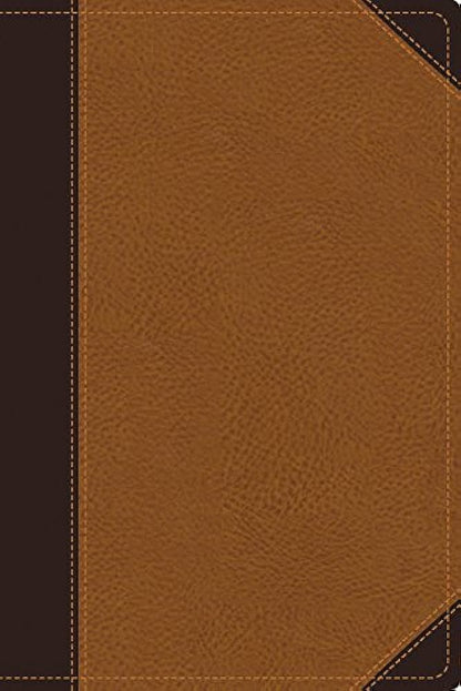 Zondervan NIV® Zondervan Study Bible - Italian Duo-Tone™ (Chocolate/Caramel)