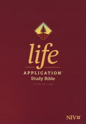 Zondervan/Tyndale NIV® Life Application Study Bible: 3rd Edition - Black Bonded Leather