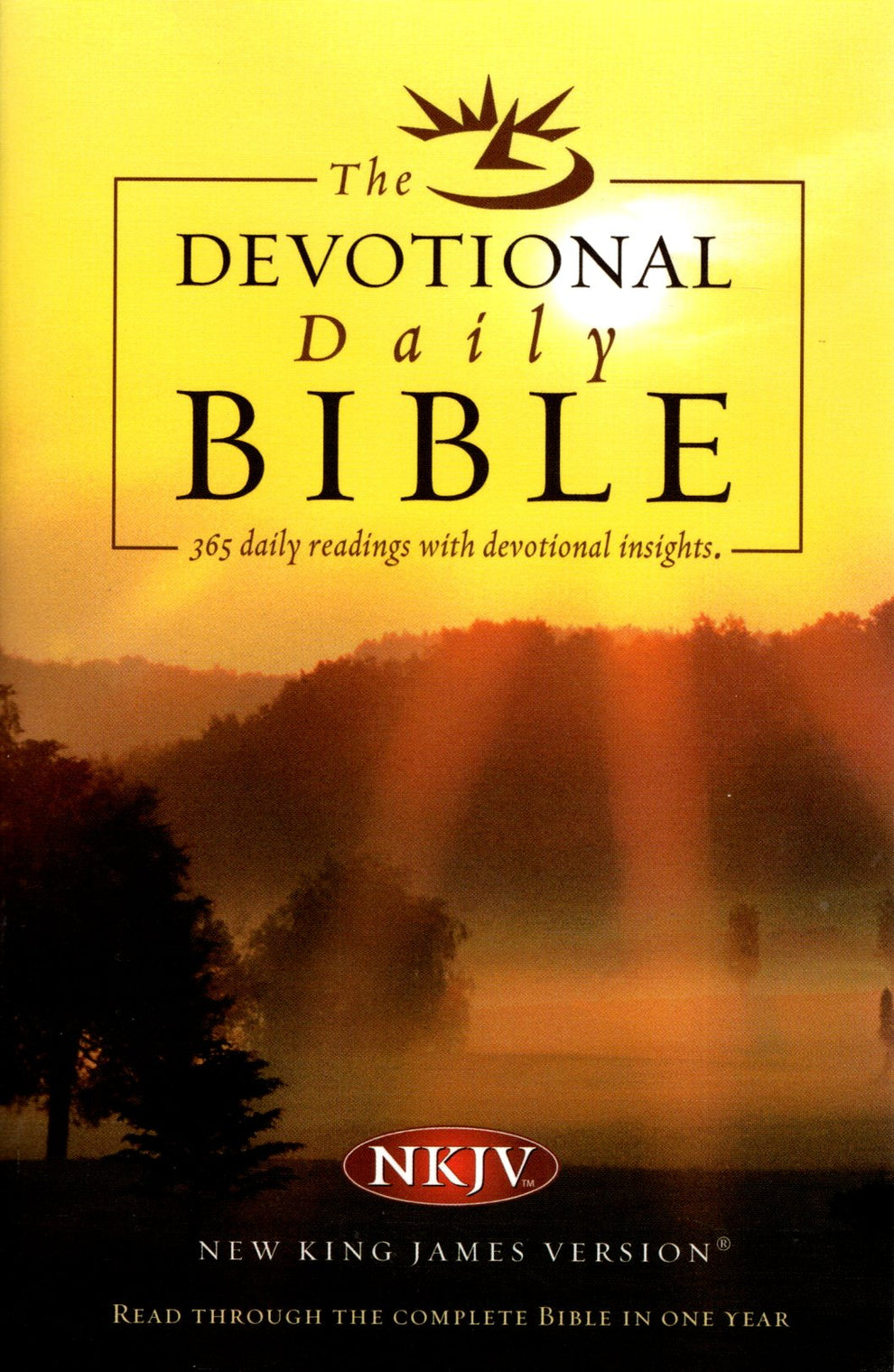 Thomas Nelson NKJV® - The Devotional Daily Bible: 365 Daily Readings w ...