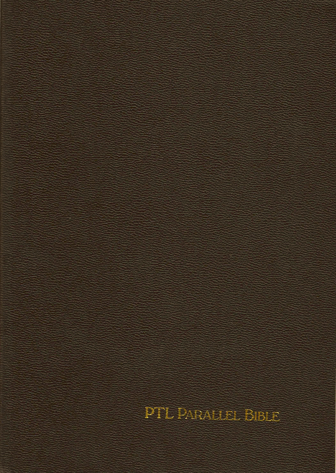 PTL Publishing - PTL Parallel Prison Ministry Edition Bible, KJV & The ...