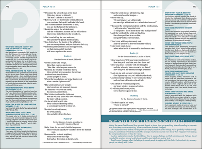 Zondervan NIV, Quest Study Bible: The Only Q and A Study Bible, Leathersoft, Thumb Indexed
